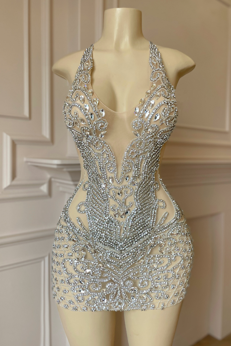 Lala Rhinestone Dress SLAYEDBYTEN Lala Rhinestone Dress SLAYEDBYTEN