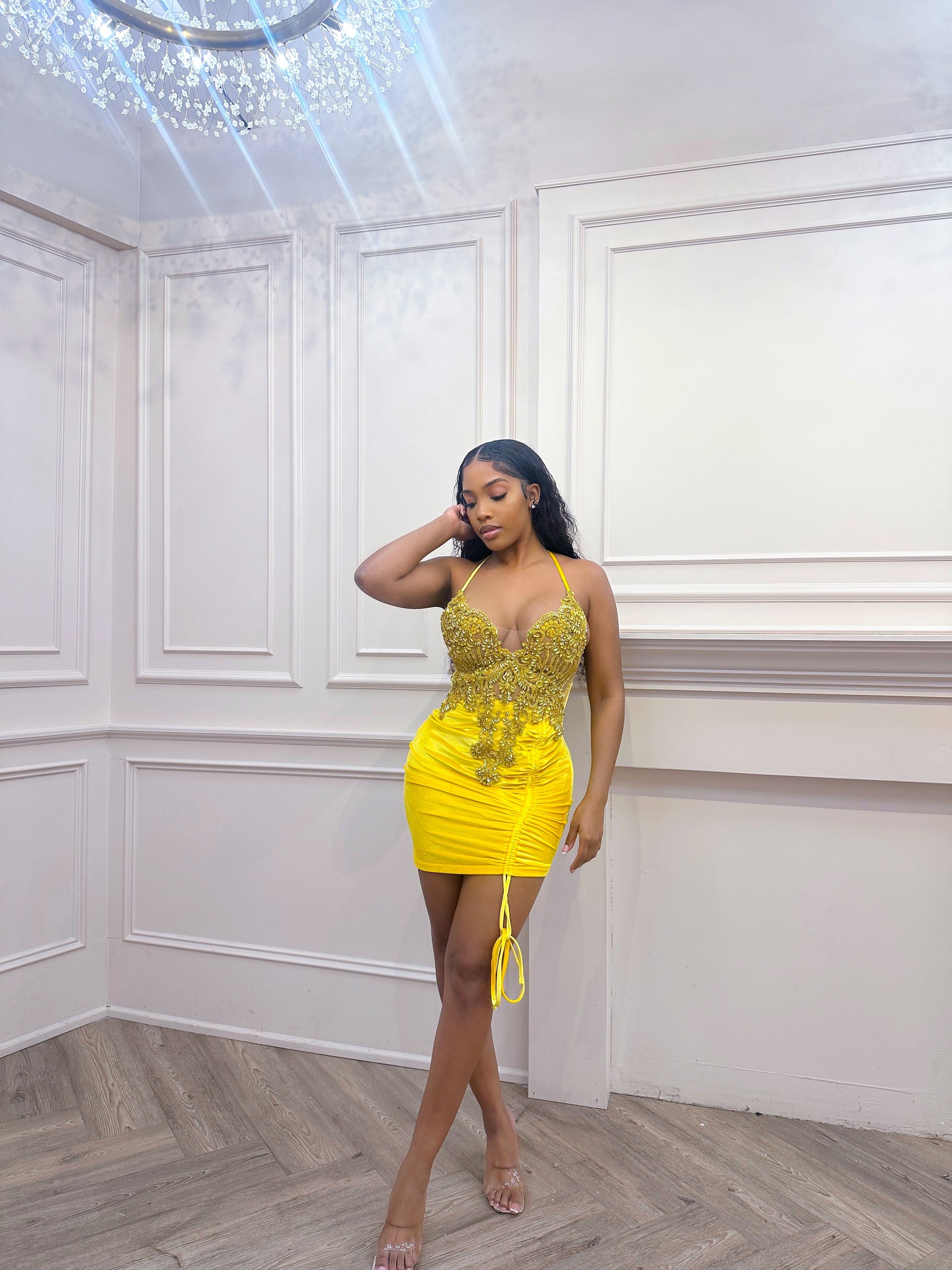 Talia Velvet Dress SLAYEDBYTEN Talia Velvet Dress SLAYEDBYTEN