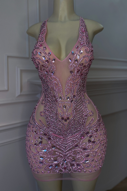 Lala Rhinestone Dress