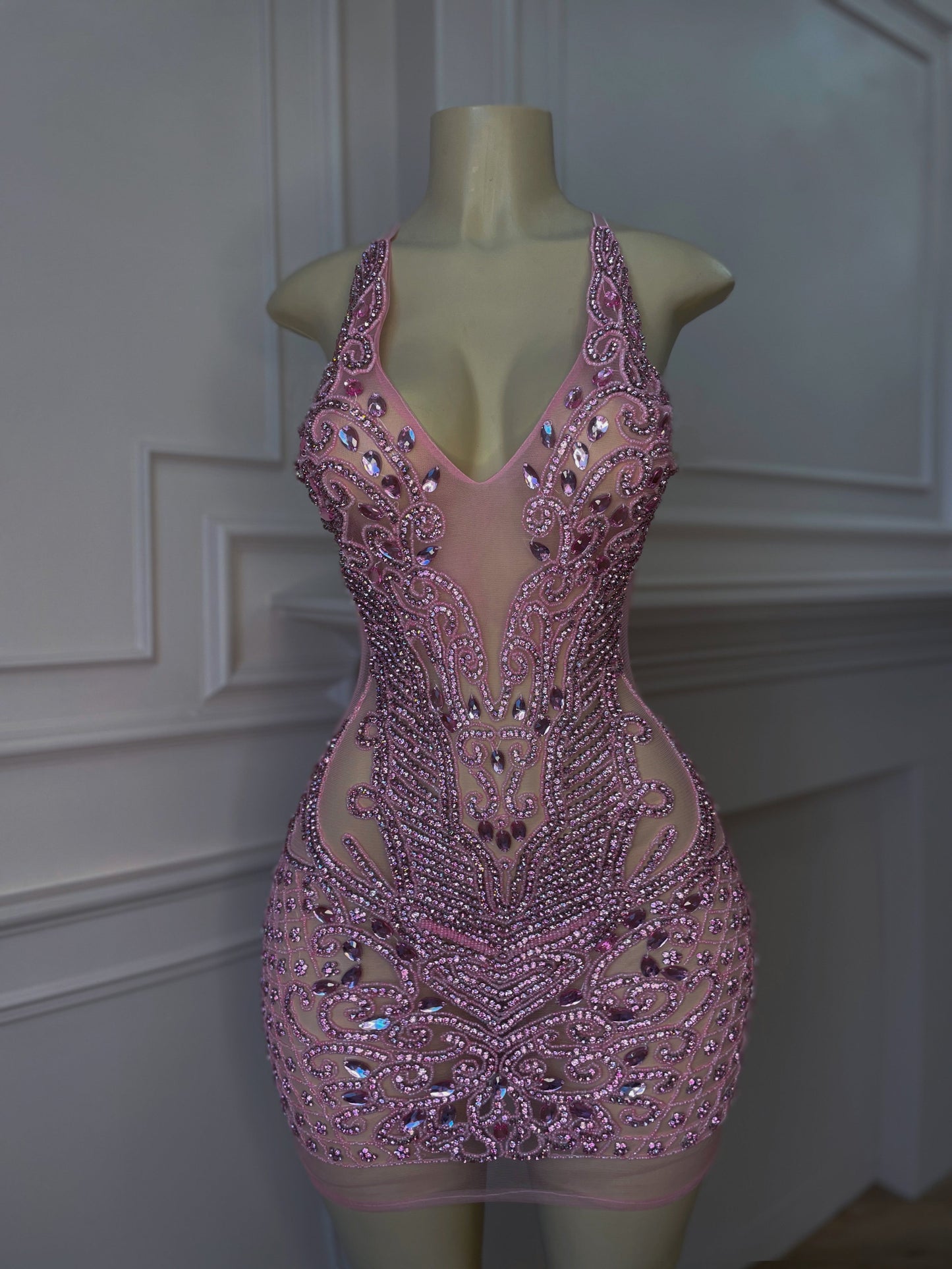 Lala Rhinestone Dress